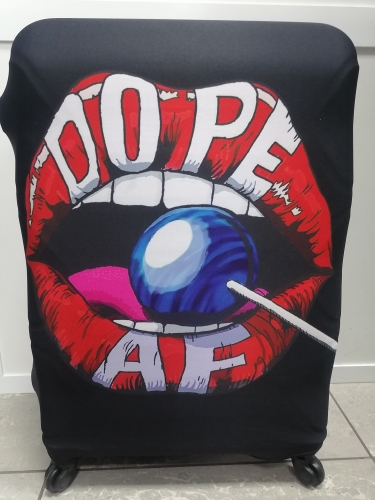 картинка Чехол для чемодана M (Dope af) от магазина Компания+