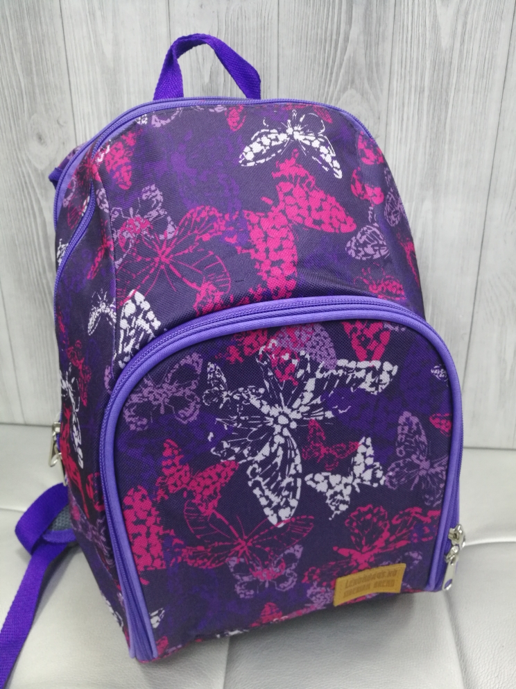 картинка Рюкзак бабочки фиолетовый от магазина Компания+