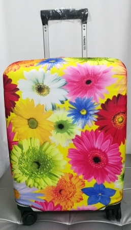 картинка Чехол для чемодана S (Цветы герберы) от магазина Компания+