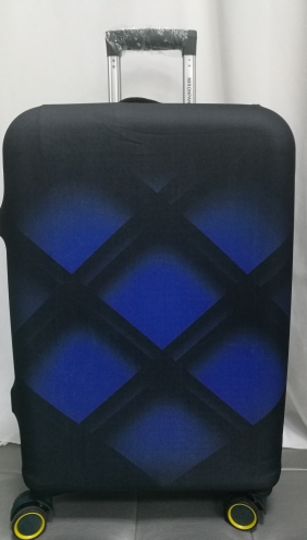 картинка Чехол на чемодан M (Сине-черный) от магазина Компания+