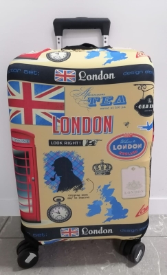 картинка Чехол на чемодан М (London) от магазина Компания+